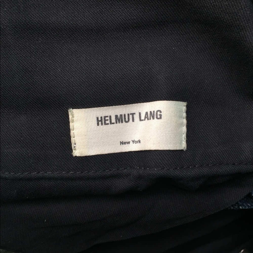 Helmet Lang dark denim jeans
